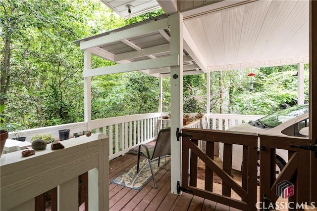 255 Pine Valley Dr, Athens, GA 30606 - view of deck