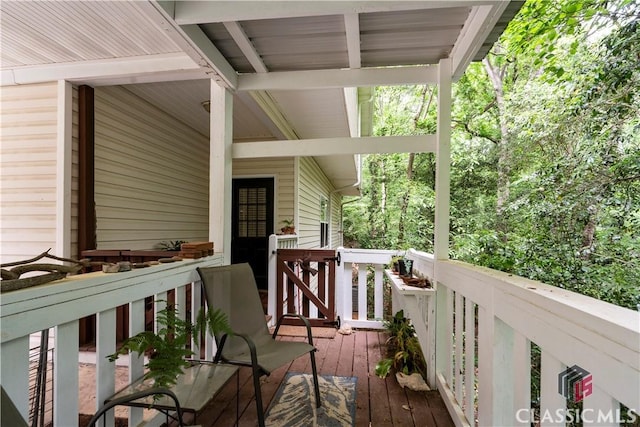 255 Pine Valley Dr, Athens, GA 30606 - view of wooden deck