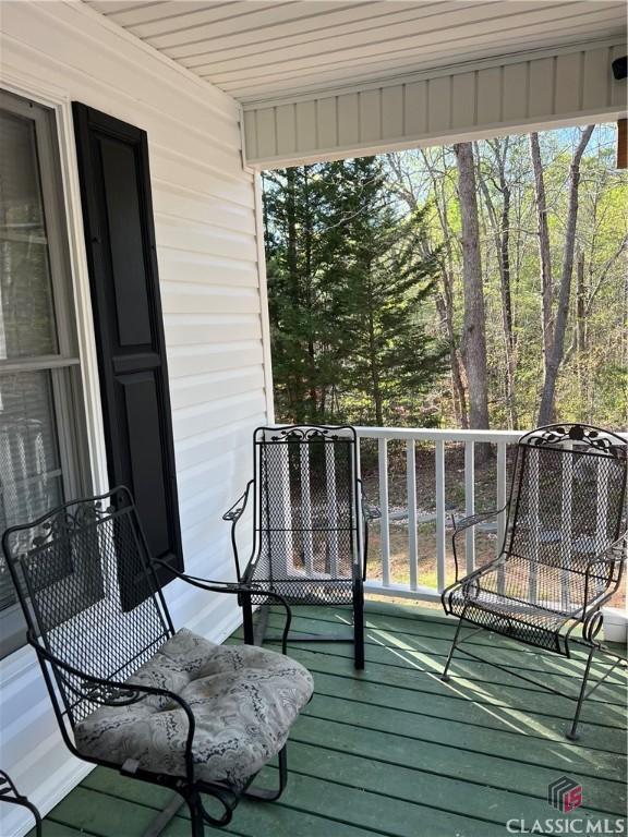 245 Royal Oaks Ln, Dahlonega, GA 30533 - view of wooden deck