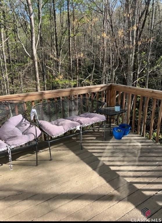 245 Royal Oaks Ln, Dahlonega, GA 30533 - view of wooden terrace
