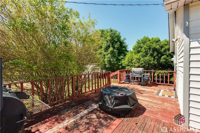 35 Good Hope Rd, Colbert, GA 30628 - deck with grilling area
