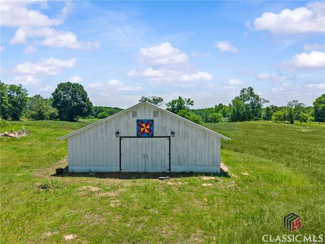 3081 Macedonia Rd, Union Point, GA 30669 - view of pole building with a lawn