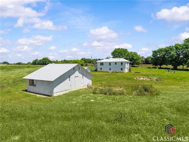 3081 Macedonia Rd, Union Point, GA 30669 - exterior space with a pole building and an outdoor structure