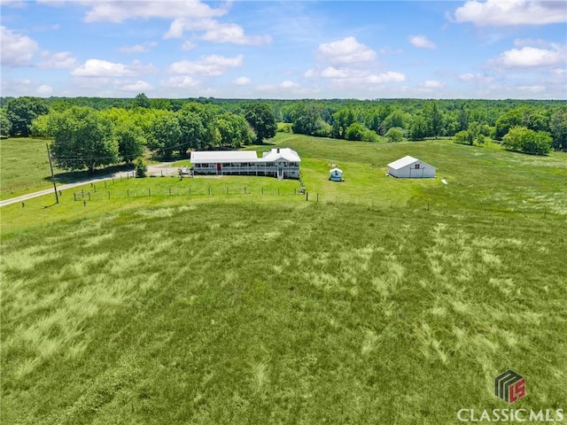 3081 Macedonia Rd, Union Point, GA 30669 - aerial view of sparsely populated area