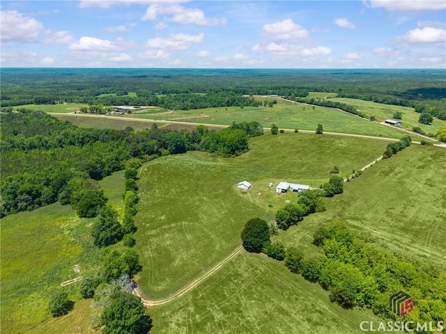 3081 Macedonia Rd, Union Point, GA 30669 - aerial view of sparsely populated area