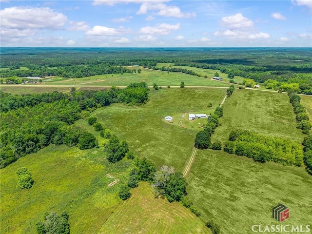 3081 Macedonia Rd, Union Point, GA 30669 - aerial overview of property's location featuring rural landscape and a heavily wooded area