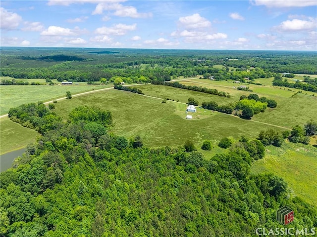 3081 Macedonia Rd, Union Point, GA 30669 - aerial view of sparsely populated area featuring a heavily wooded area