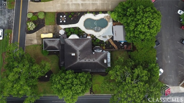 172 N Second St, Madison, GA 30650 - bird's eye view