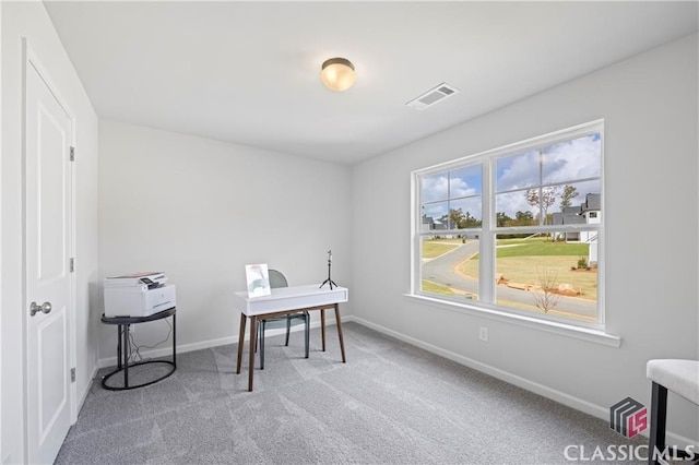 132 Water Oak Way, Crawford, GA 30630 - carpeted home office with baseboards