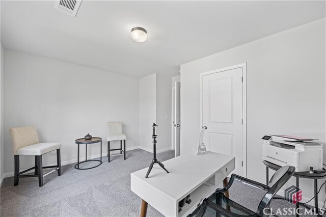 132 Water Oak Way, Crawford, GA 30630 - office with baseboards and carpet flooring