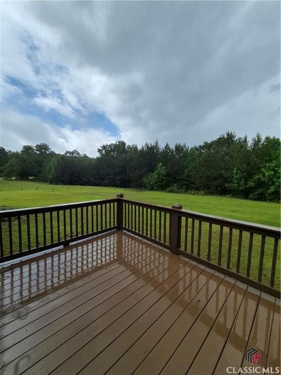 115 Big Oak Cir, Athens, GA 30605 - wooden terrace with a lawn