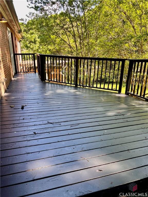 256 Cherokee Rdg, Athens, GA 30606 - view of wooden deck