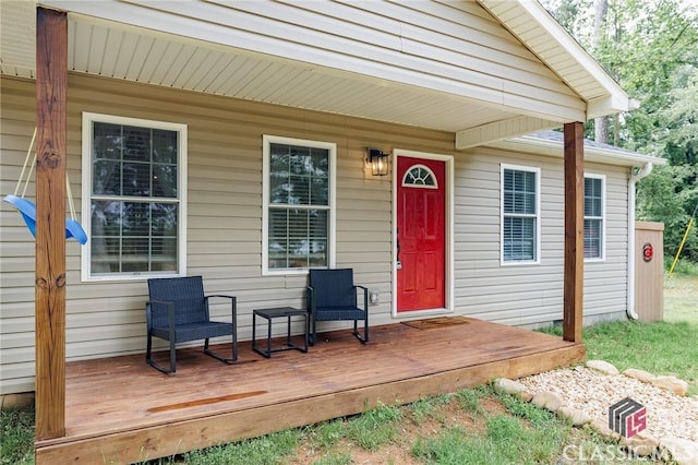 2100 New Hope Church Rd, Comer, GA 30629 - property entrance featuring a porch