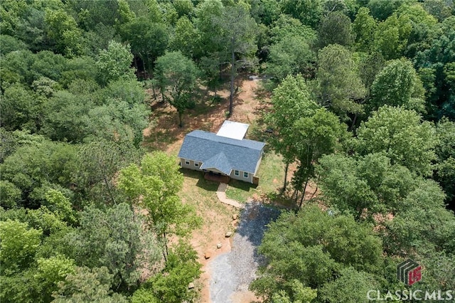 2100 New Hope Church Rd, Comer, GA 30629 - view of subject property featuring a heavily wooded area