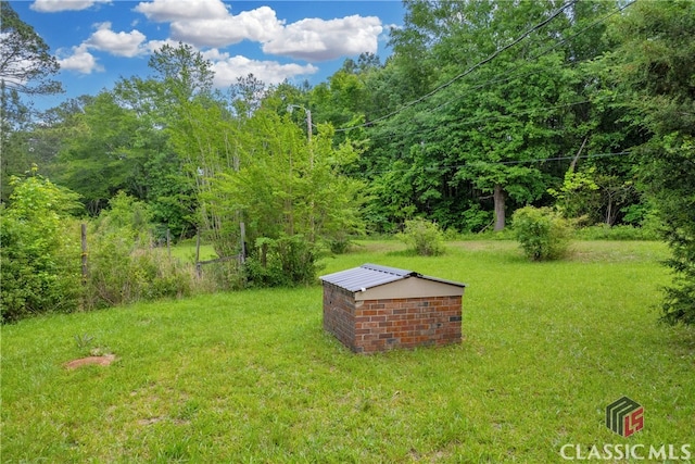 1119 John W Breedlove Rd, Monroe, GA 30656 - view of green lawn featuring a forest view