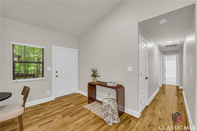 3920 Old Lexington Rd, Athens, GA 30605 - entrance foyer with light wood finished floors and baseboards