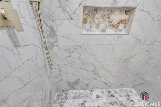 3920 Old Lexington Rd, Athens, GA 30605 - bathroom with a marble finish shower