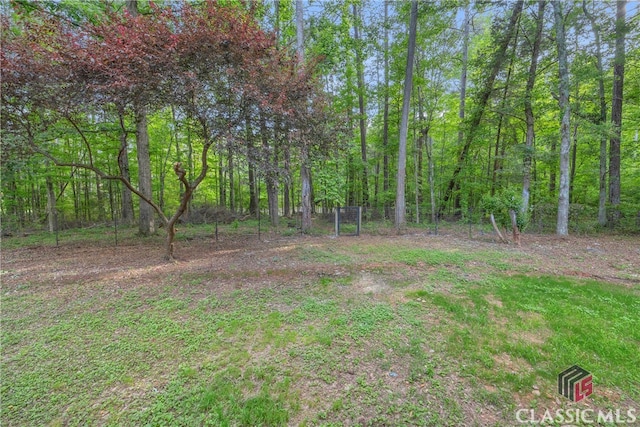 3920 Old Lexington Rd, Athens, GA 30605 - view of yard featuring a wooded view