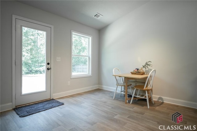 35 Westwood St, Danielsville, GA 30633 - entryway featuring wood finished floors and baseboards