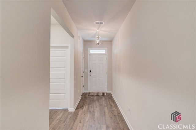 334 Pepin Ct, Hoschton, GA 30548 - doorway featuring wood finished floors and baseboards