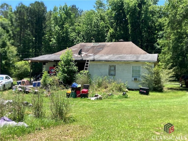 72 N Pomona Rd, Hampton, GA 30228 - view of front of house with a front yard