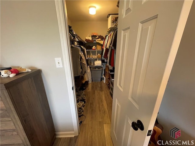 2165 Milledge Dr S, Athens, GA 30605 - spacious closet with wood finished floors