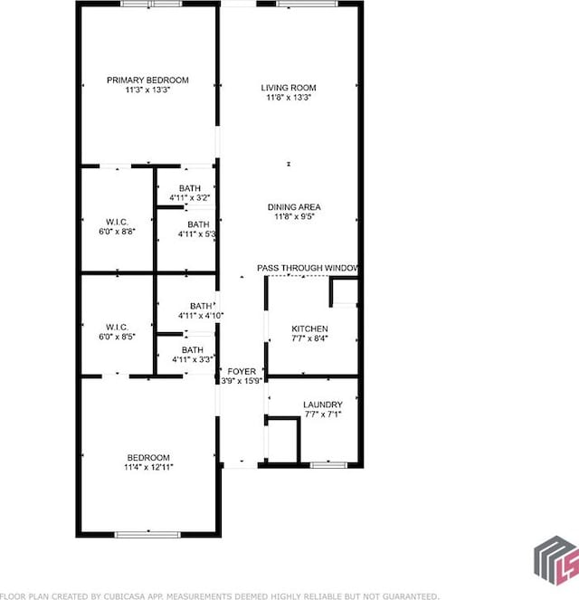 2165 Milledge Dr S, Athens, GA 30605 - room layout