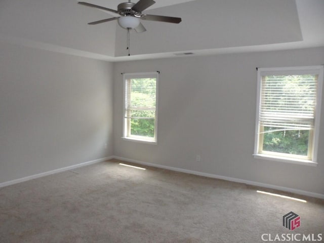 628 Holliman Cir, Pendergrass, GA 30567 - carpeted spare room with a ceiling fan and baseboards