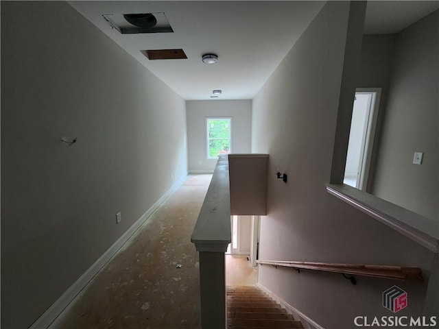350 Discovery Trl, Athens, GA 30605 - stairway featuring baseboards