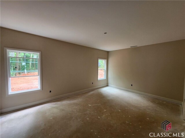 375 Discovery Trl, Athens, GA 30605 - spare room featuring concrete floors and baseboards