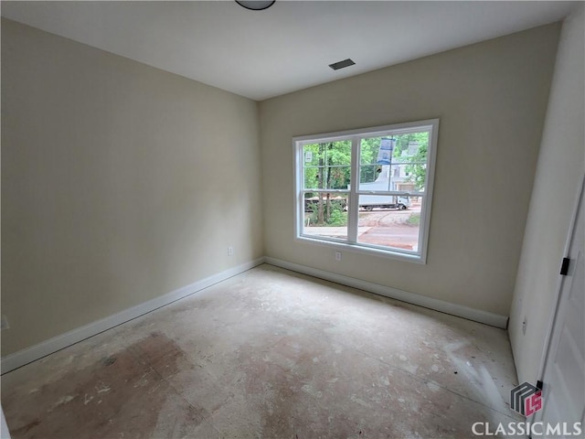 365 Discovery Trl, Athens, GA 30605 - spare room featuring baseboards and concrete floors