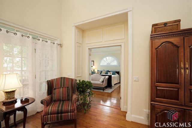 416 Mcdaniel St, Monroe, GA 30655 - living area featuring light wood-type flooring