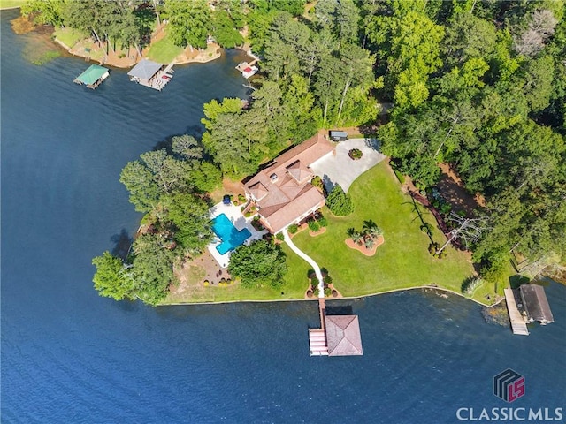 112 Dogwood Pt, Eatonton, GA 31024 - aerial view of a large body of water