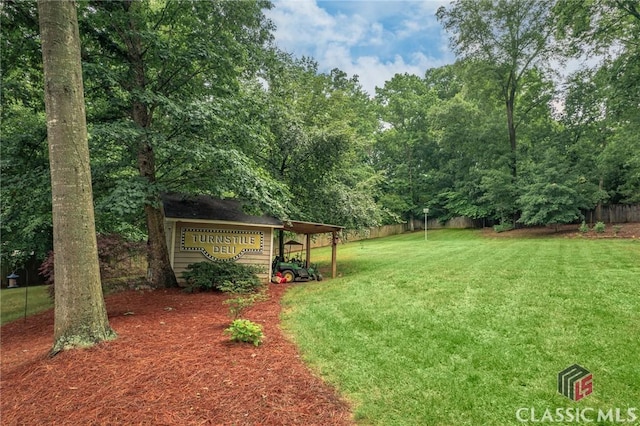 4080 Derby, Cumming, GA 30040 - view of yard featuring a carport