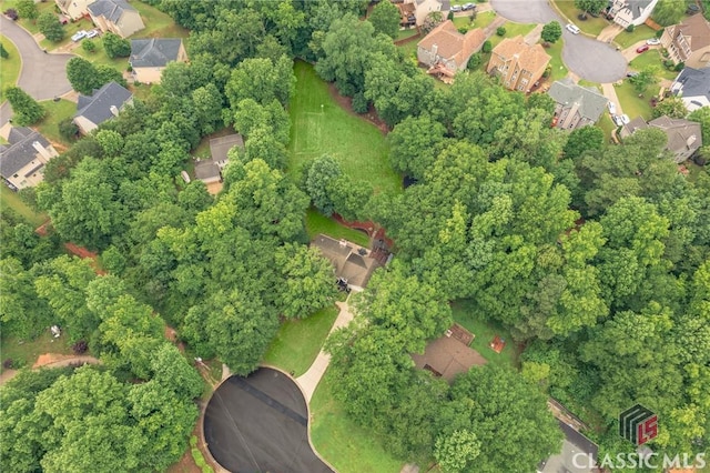 4080 Derby, Cumming, GA 30040 - aerial view of property and surrounding area with nearby suburban area