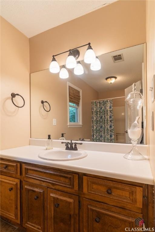 4080 Derby, Cumming, GA 30040 - bathroom featuring vanity and a shower with curtain