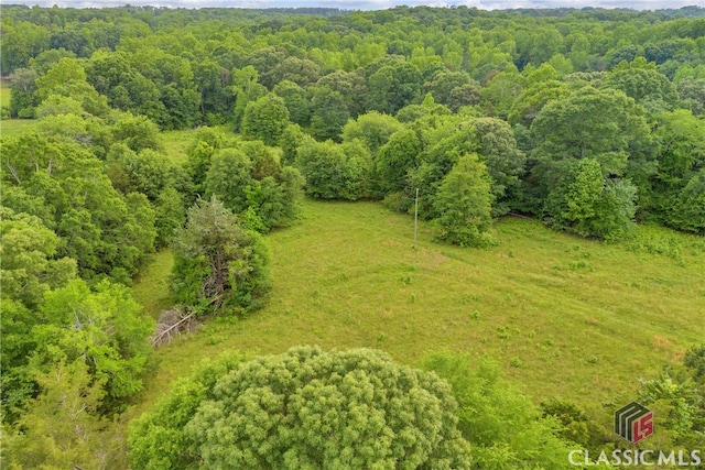 570 Davis Rd, Jefferson, GA 30549 - drone / aerial view of a heavily wooded area