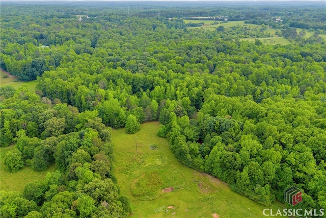 570 Davis Rd, Jefferson, GA 30549 - bird's eye view of a heavily wooded area