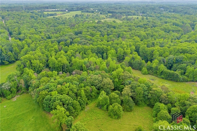 570 Davis Rd, Jefferson, GA 30549 - drone / aerial view of a heavily wooded area