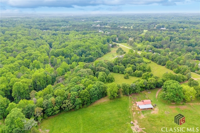 570 Davis Rd, Jefferson, GA 30549 - bird's eye view of a forest