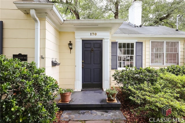 170 Stanton, Athens, GA 30606 - property entrance featuring a chimney