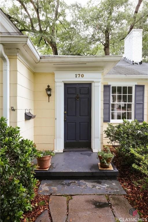 170 Stanton, Athens, GA 30606 - doorway to property with a chimney