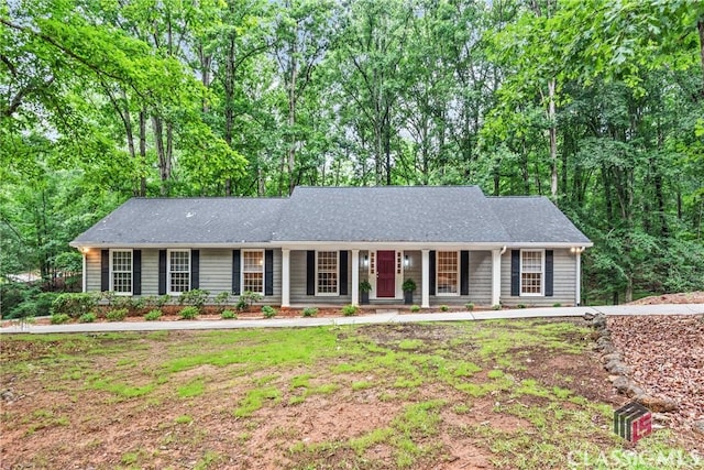 161 Pinecrest Ter, Athens, GA 30606 - ranch-style house featuring covered porch
