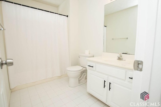 1851 Harvest Way, Loganville, GA 30052 - bathroom featuring vanity, toilet, and tile patterned floors