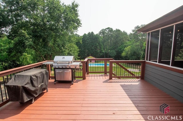 1851 Harvest Way, Loganville, GA 30052 - view of wooden terrace