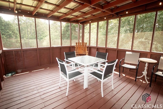 1851 Harvest Way, Loganville, GA 30052 - sunroom with outdoor dining area and healthy amount of natural light