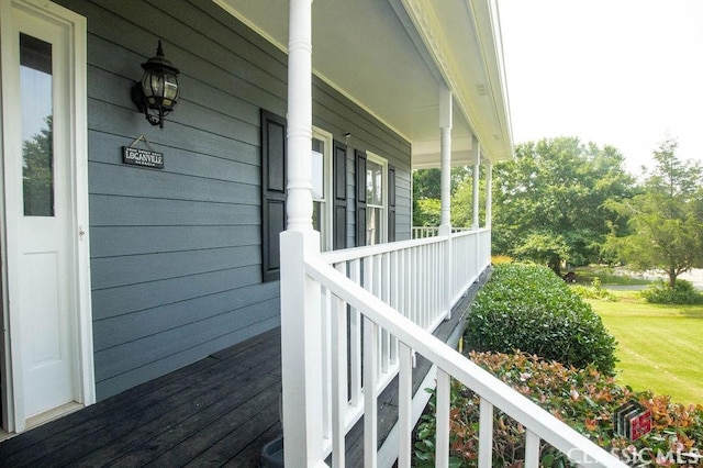 1851 Harvest Way, Loganville, GA 30052 - view of wooden porch