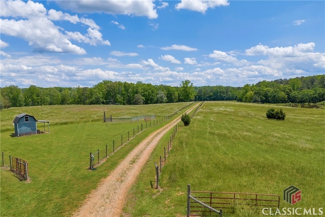 3881 Sims Bridge Rd, Monroe, GA 30656 - view of rural area featuring agricultural land