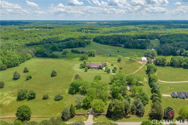 3881 Sims Bridge Rd, Monroe, GA 30656 - aerial view of sparsely populated area