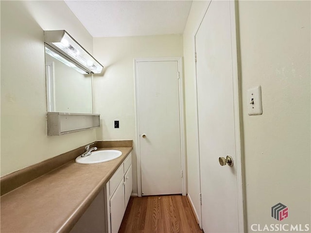 168 Scandia Cir, Athens, GA 30605 - bathroom featuring vanity and wood finished floors